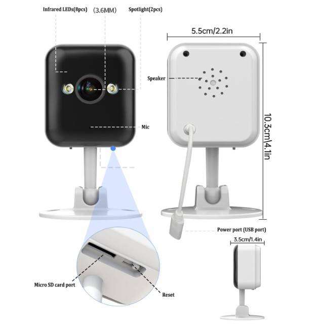 JOOAN 3MP Outdoor Security Camera