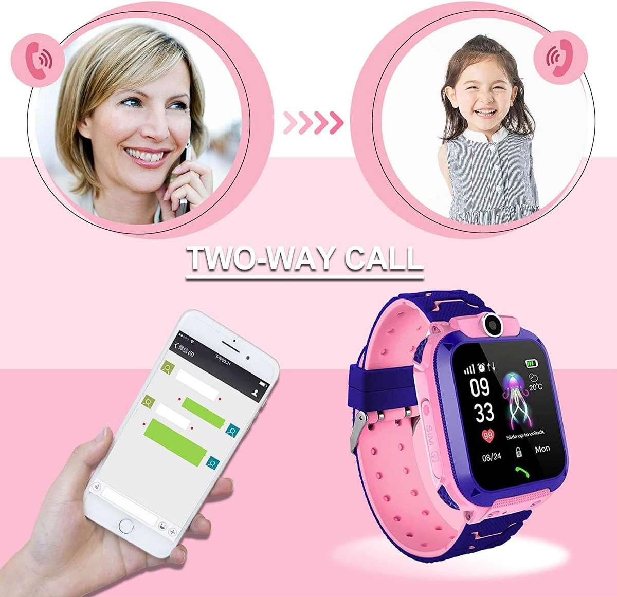 GPS Tracker Watch - With Camera Tracking