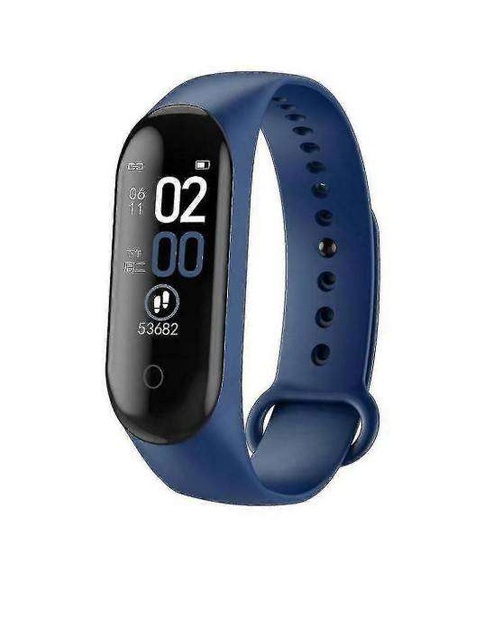 Smart Watch M4 Fitness Tracker - Blue