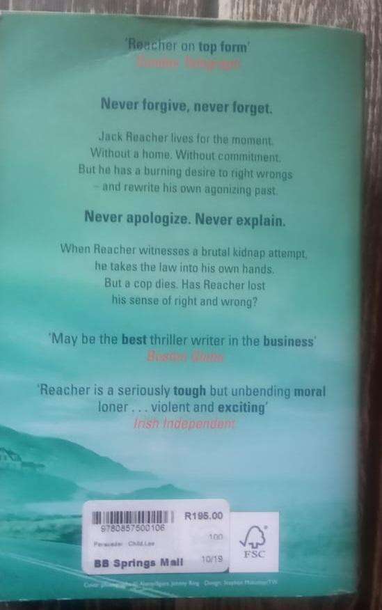 Persuader by Lee Child