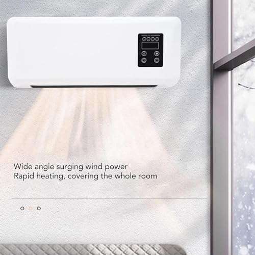 Wall Mounted Desktop 2in1 Electric Heater Air Conditioner