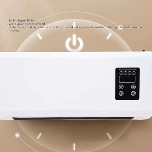 Wall Mounted Desktop 2in1 Electric Heater Air Conditioner
