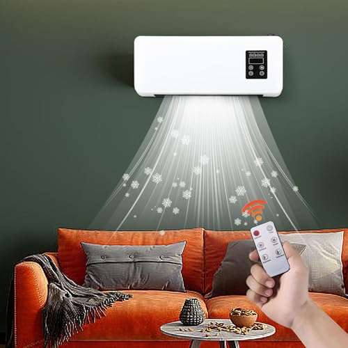 Wall Mounted Desktop 2in1 Electric Heater Air Conditioner
