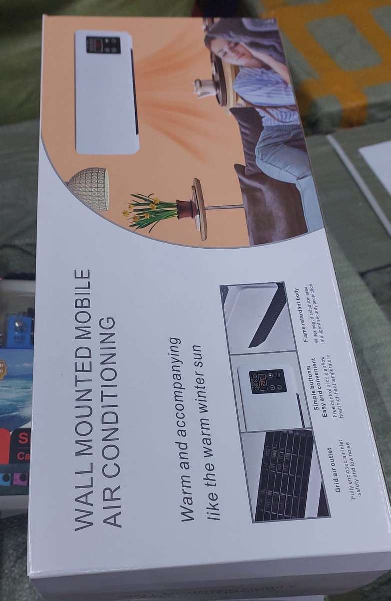 Wall Mounted Desktop 2in1 Electric Heater Air Conditioner