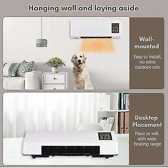 Wall Mounted Desktop 2in1 Electric Heater Air Conditioner