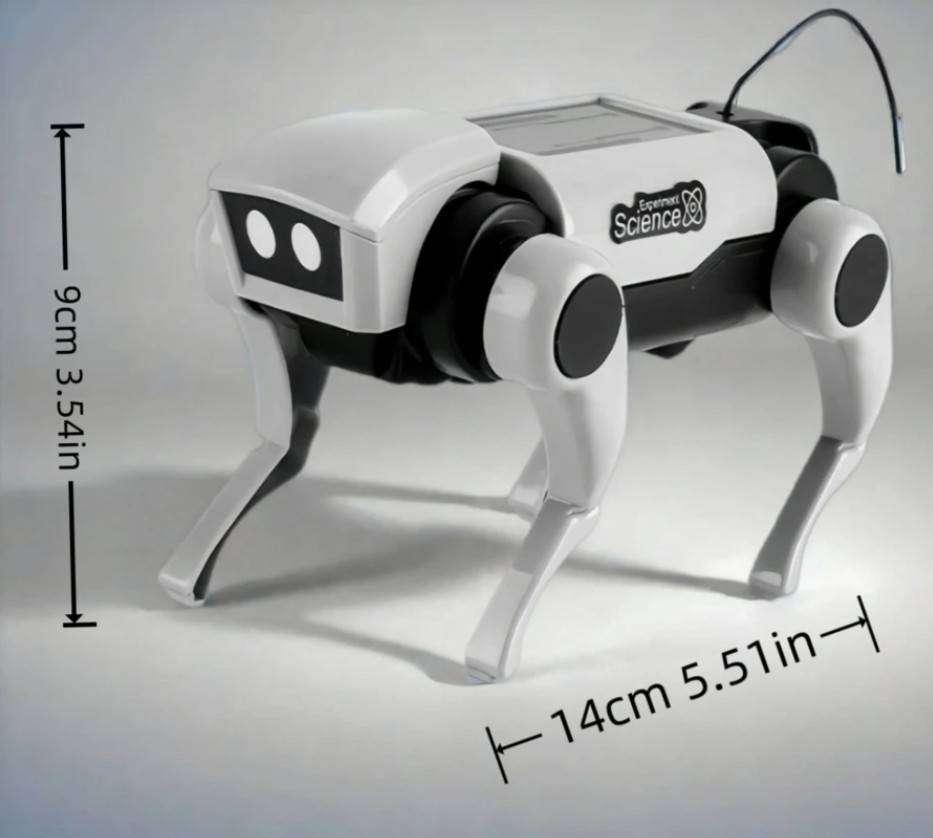 DIY Mechanical Robot Dog and Cat Kit Remote Control Walking Toy
