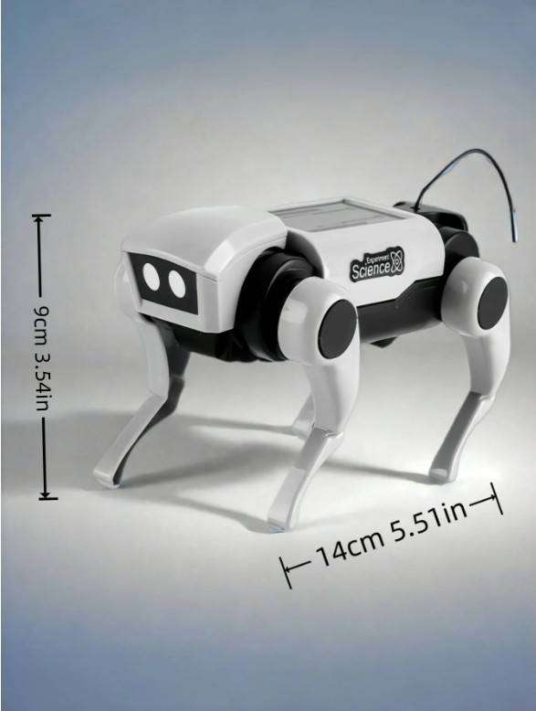 DIY Mechanical Robot Dog and Cat Kit Remote Control Walking Toy