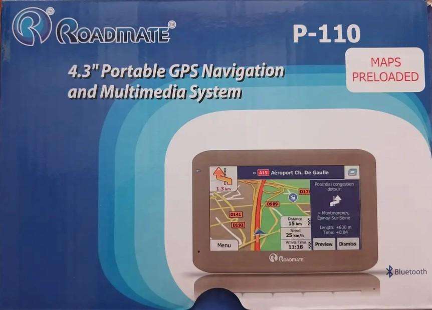 4.3" Roadmate Navigation GPS P110