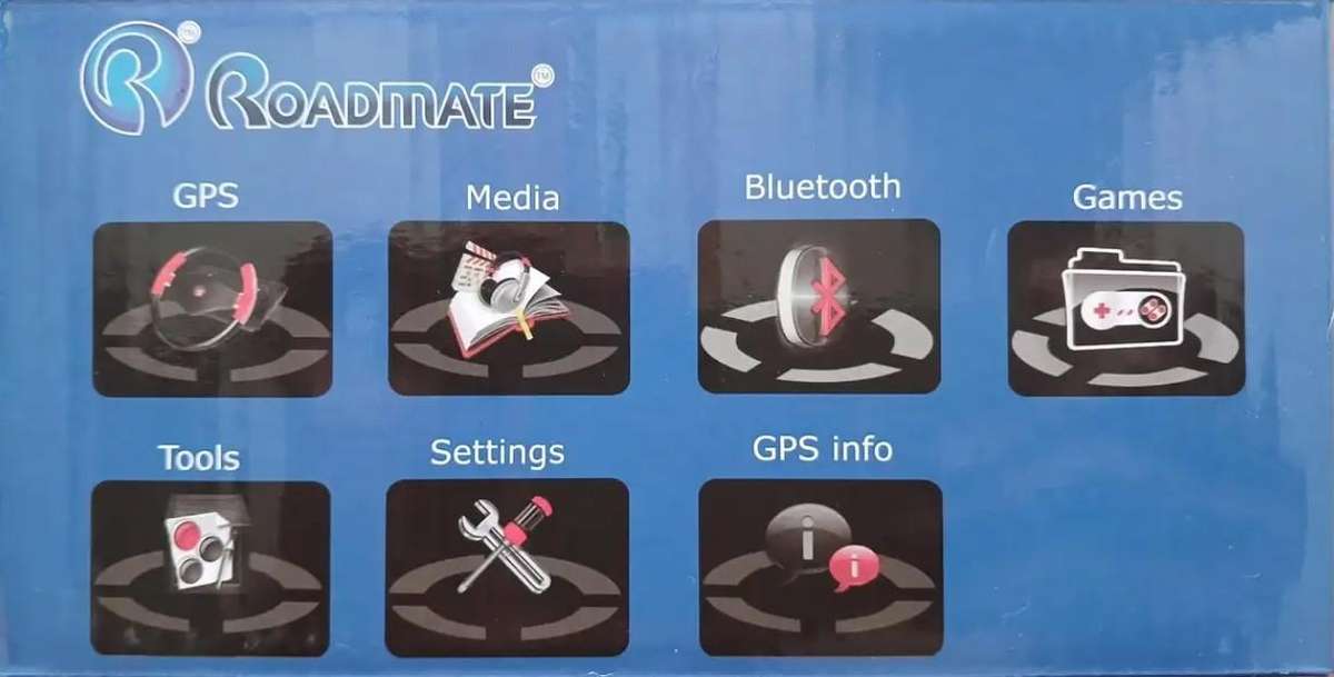 4.3" Roadmate Navigation GPS P110