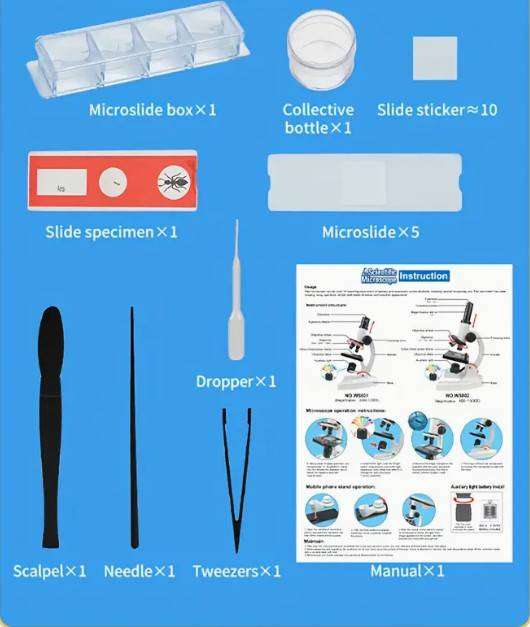 National Geographic 300-1200x Microscope