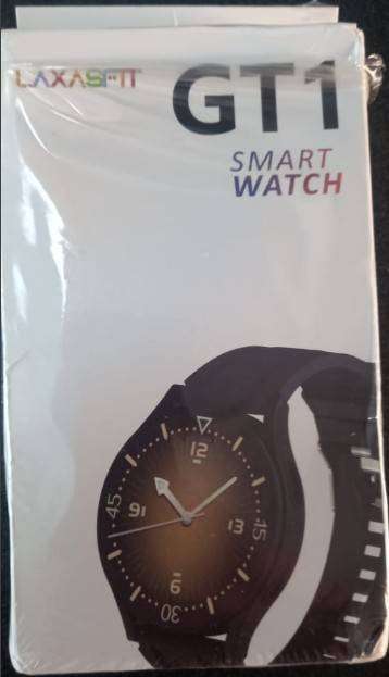 GT1 Smart Watch with Magnetic Charger -  Black