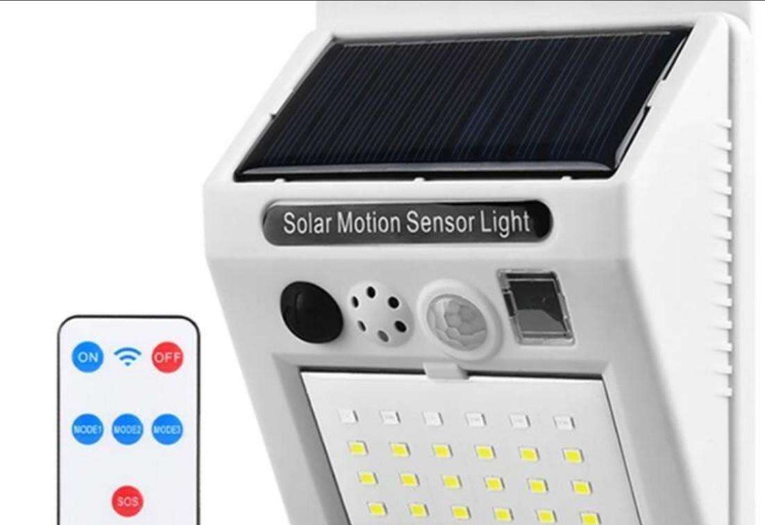 Solar Alarm Lamp With Remote BK-666