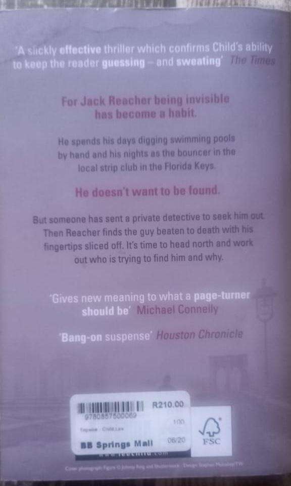 Trip Wire by Lee Child