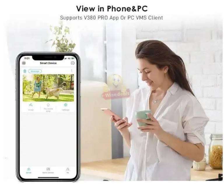 Intelligent Solar Energy Alert PTZ Camera - WIFI