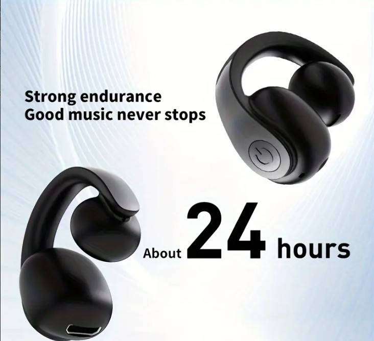 Wireless Clip-On Bluetooth Earbud