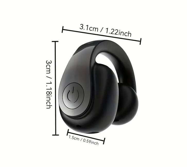 Wireless Clip-On Bluetooth Earbud