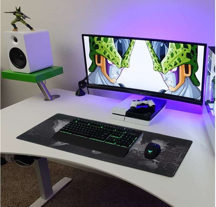 World Map Anti-Slip Mouse Pad