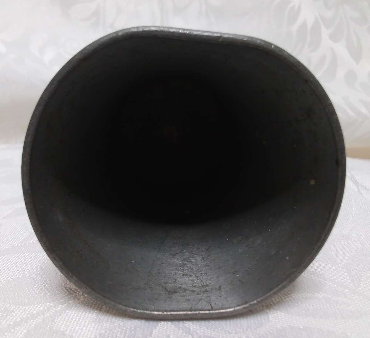 Vintage German REIN ZINN pewter cup, in well used condition