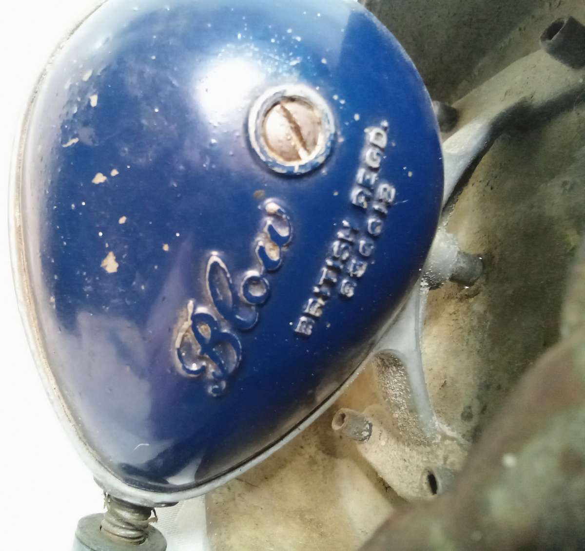 Vintage Blow butter churner - mechanism only