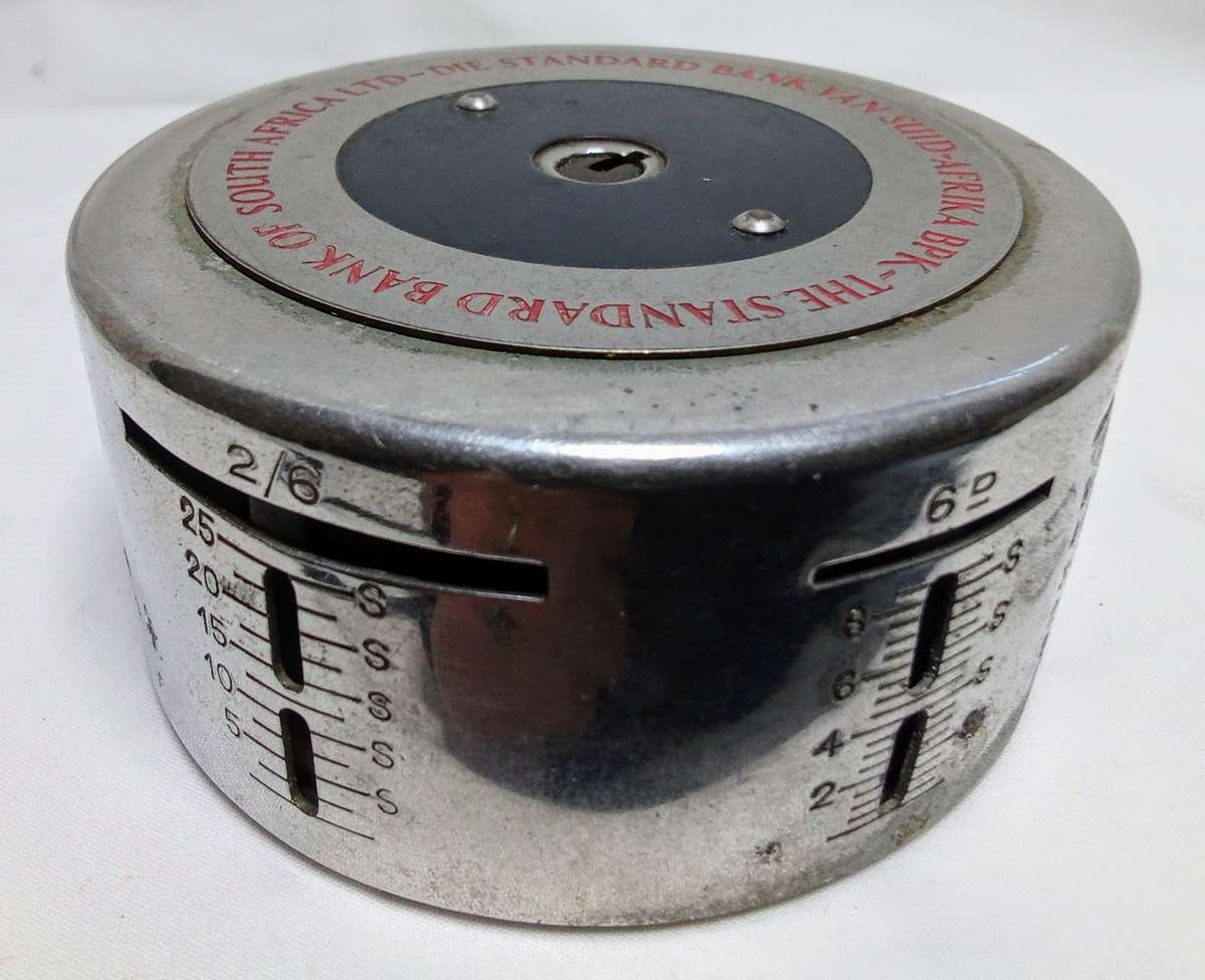 Standard Bank of South Africa Money Box - Automatic Recording Safe