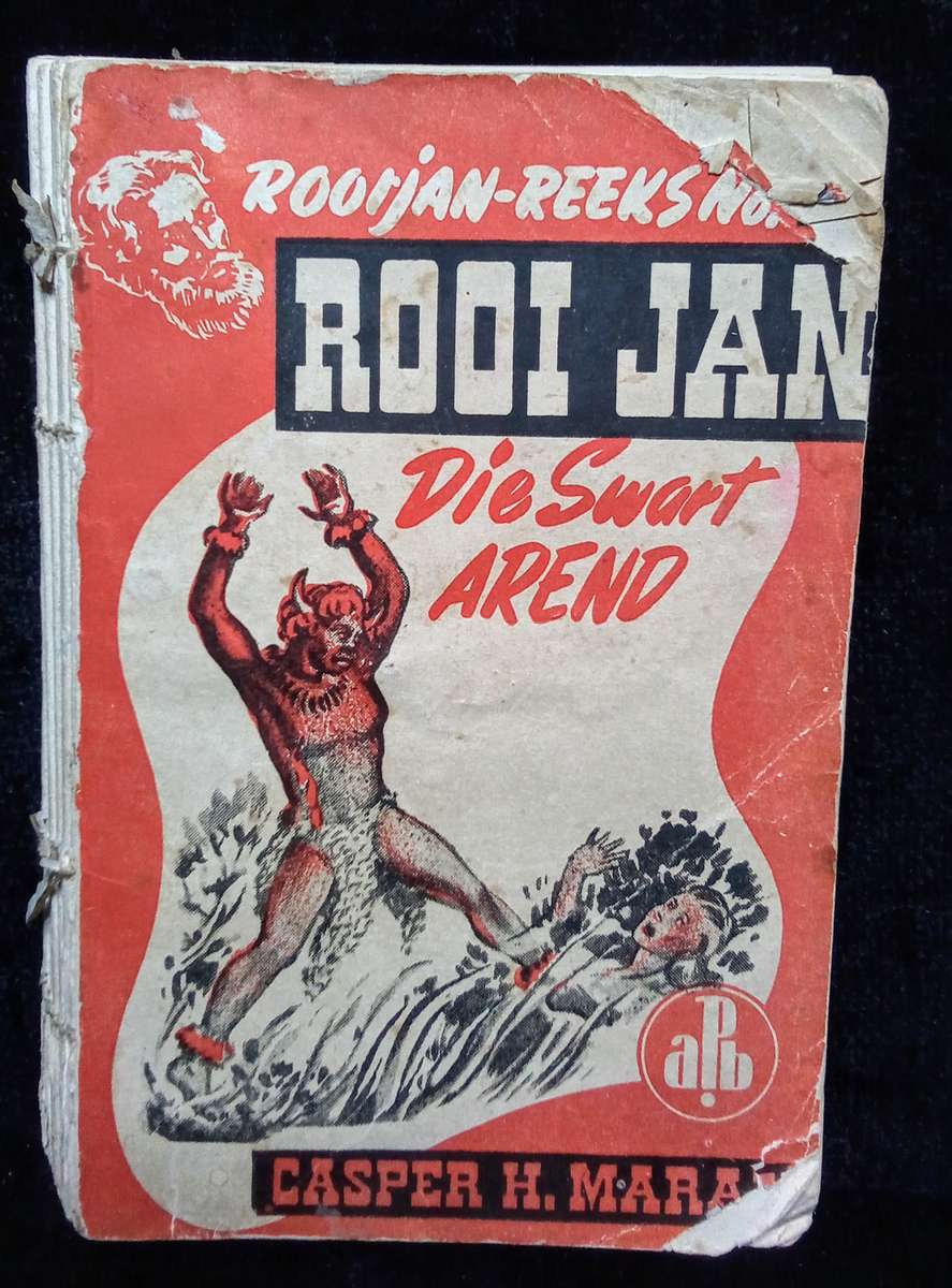 Rooijan-Reeks No.16 - Rooi Jan Die swart arend - Casper H Marais - 1949