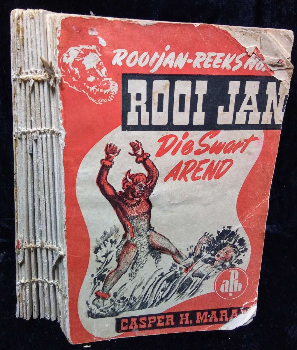 Rooijan-Reeks No.16 - Rooi Jan Die swart arend - Casper H Marais - 1949