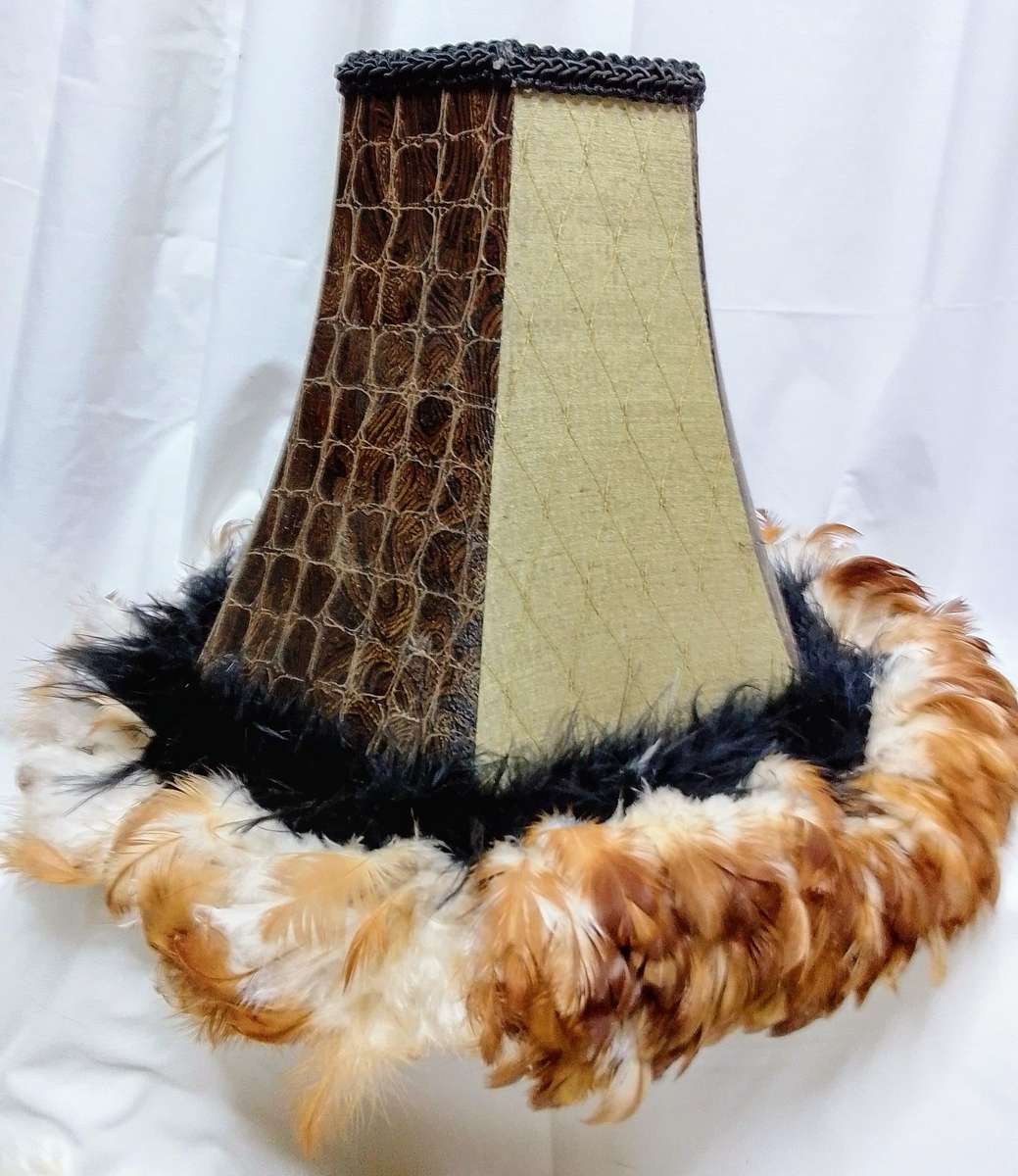 Very funky lampshade!