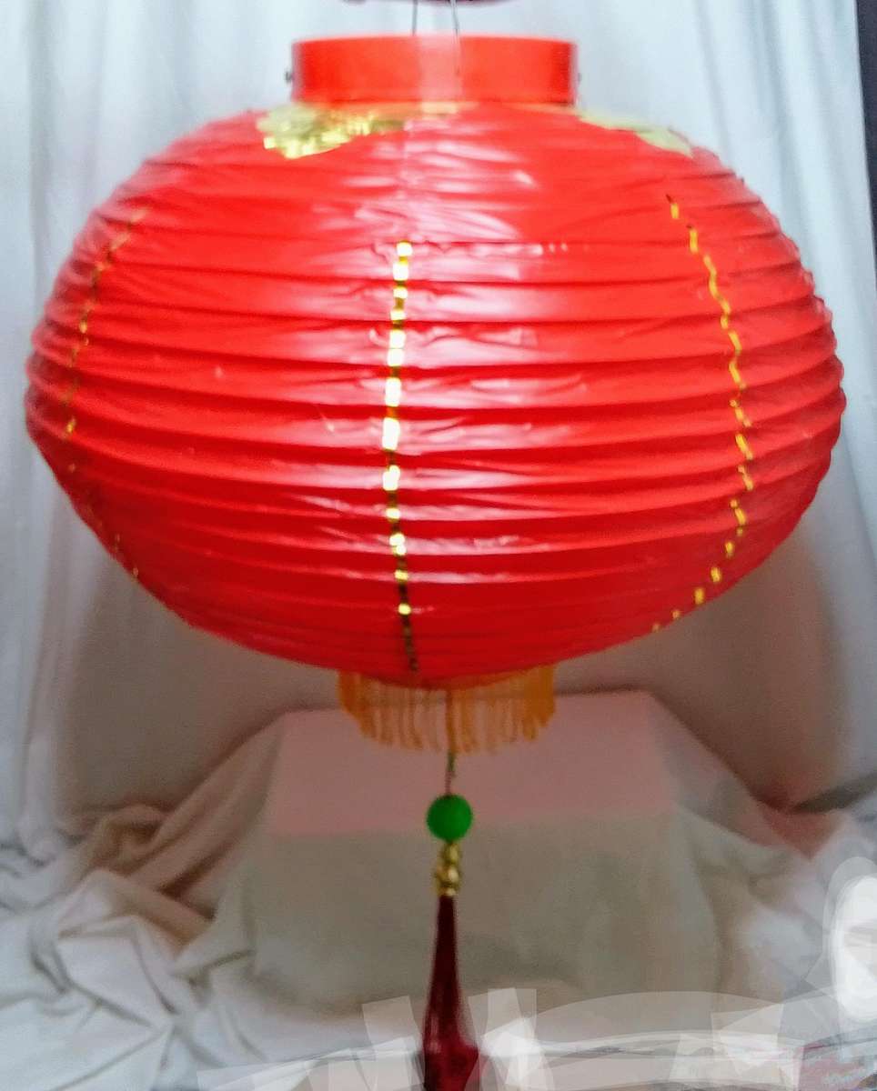 Red Chinese lantern - waterproof