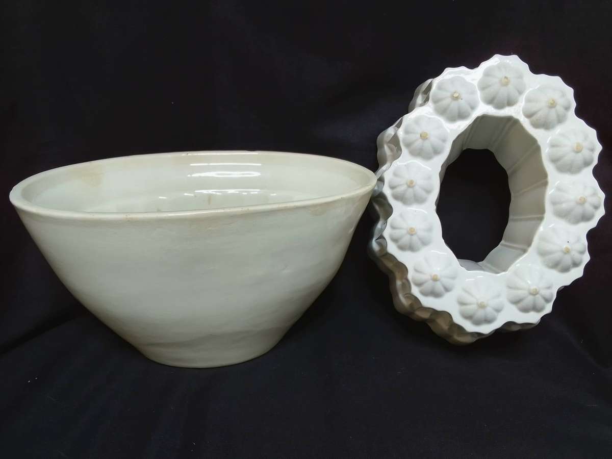 Two antique jelly moulds - very special items!