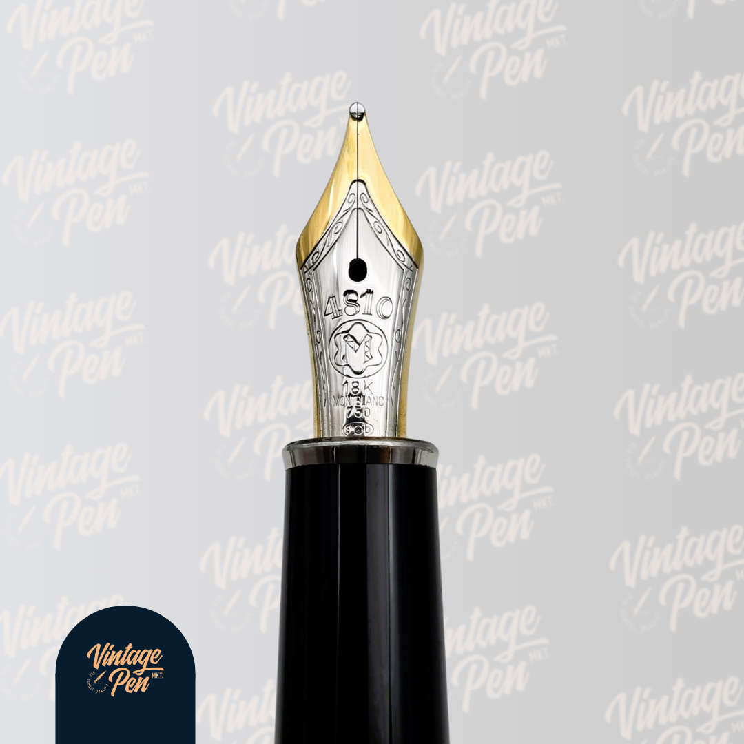 Montblanc Solitaire Hematite Steel Fountain Pen