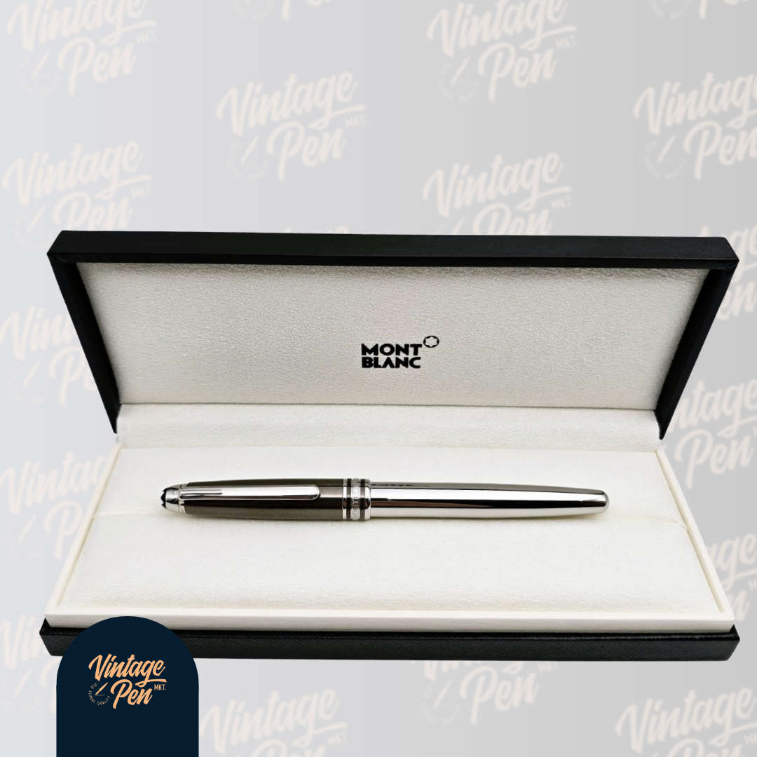 Montblanc Solitaire Hematite Steel Fountain Pen