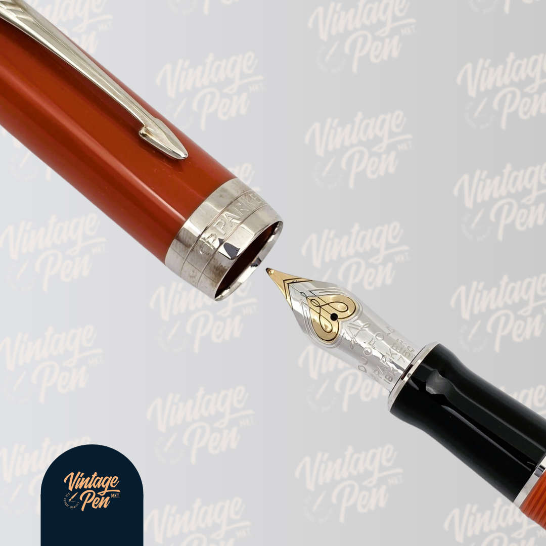 Parker Duofold Centennial Big Red Fountain Pen