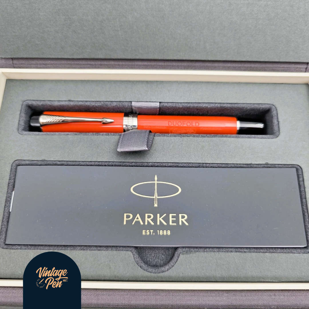 Parker Duofold Centennial Big Red Fountain Pen