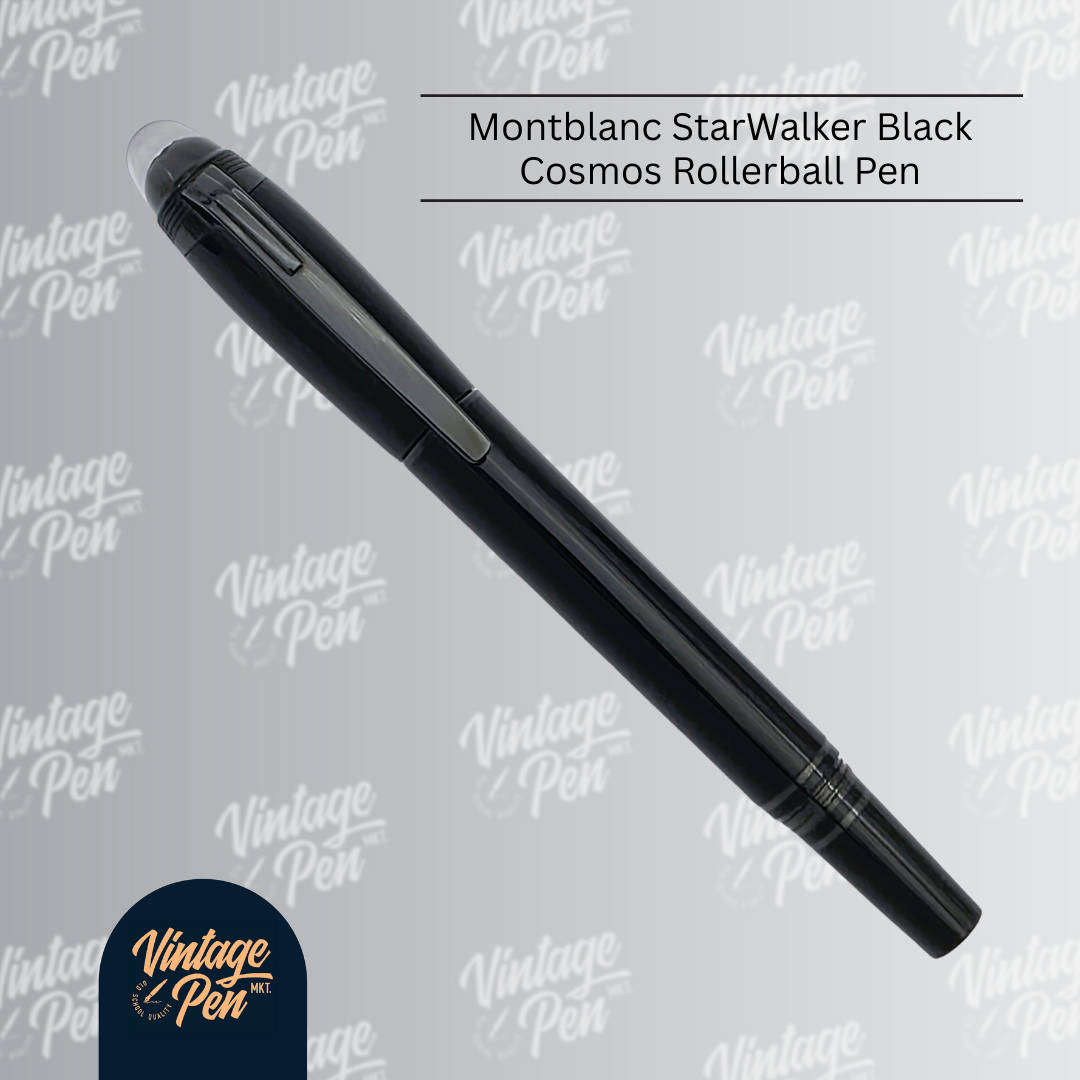 Montblanc StarWalker Black Cosmos Rollerball Pen
