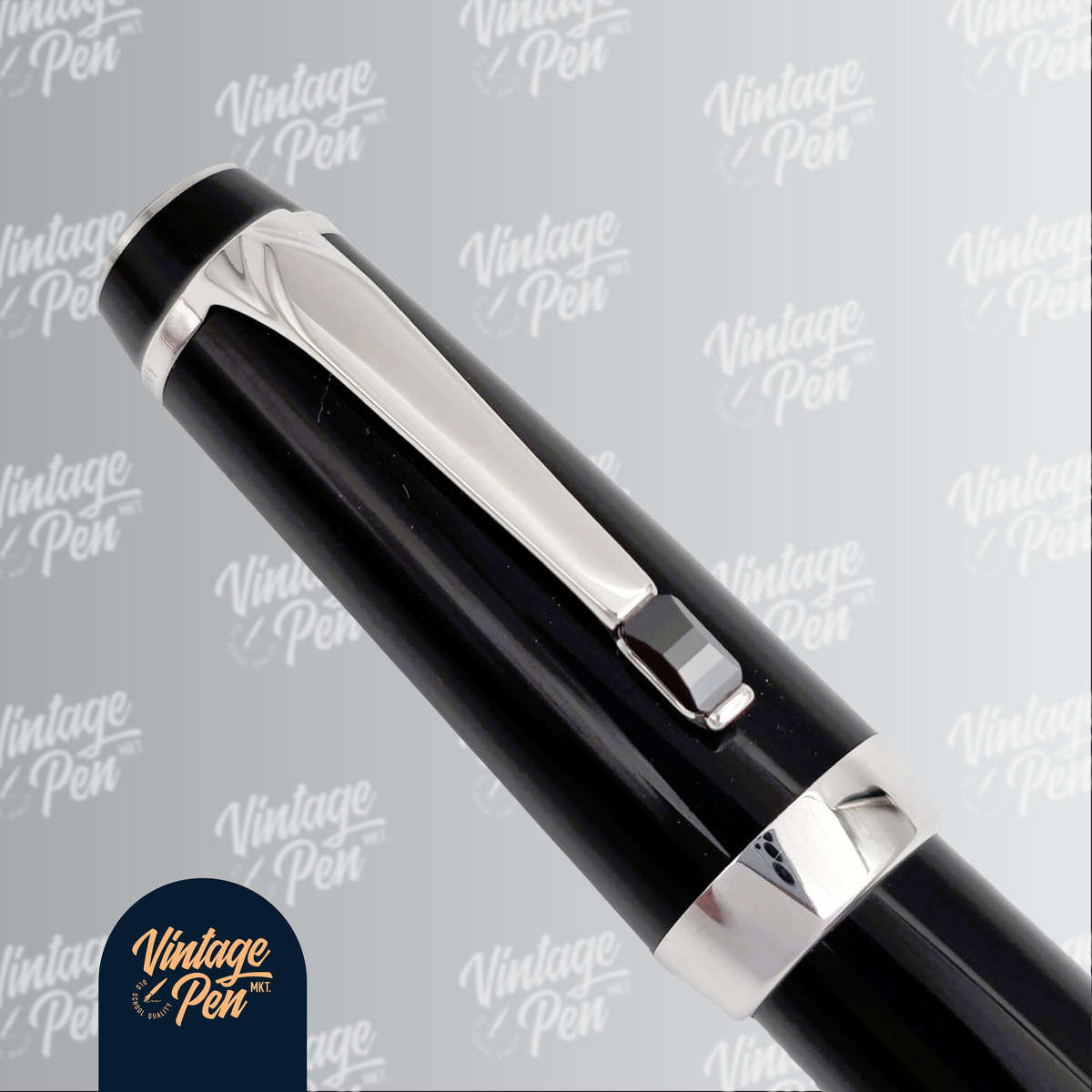 Montblanc Bohème Noir Rollerball Pen  Platinum Line