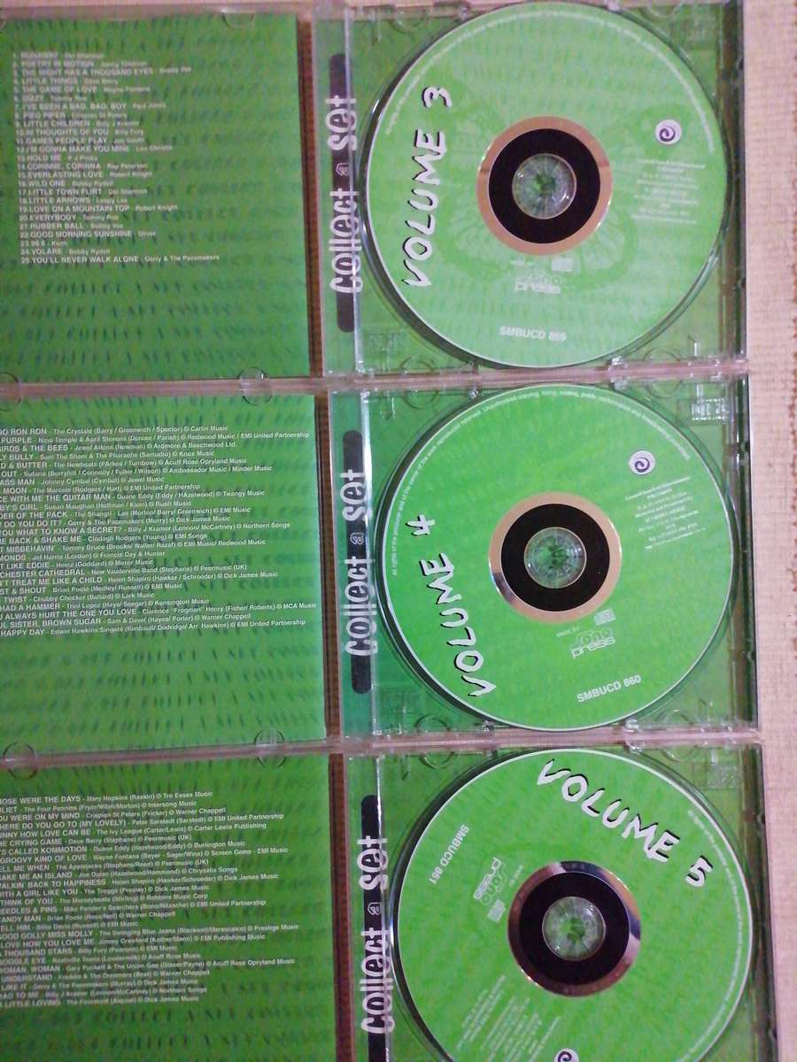 Hits of the 60's Vol 1 - 5 (4 CD's)