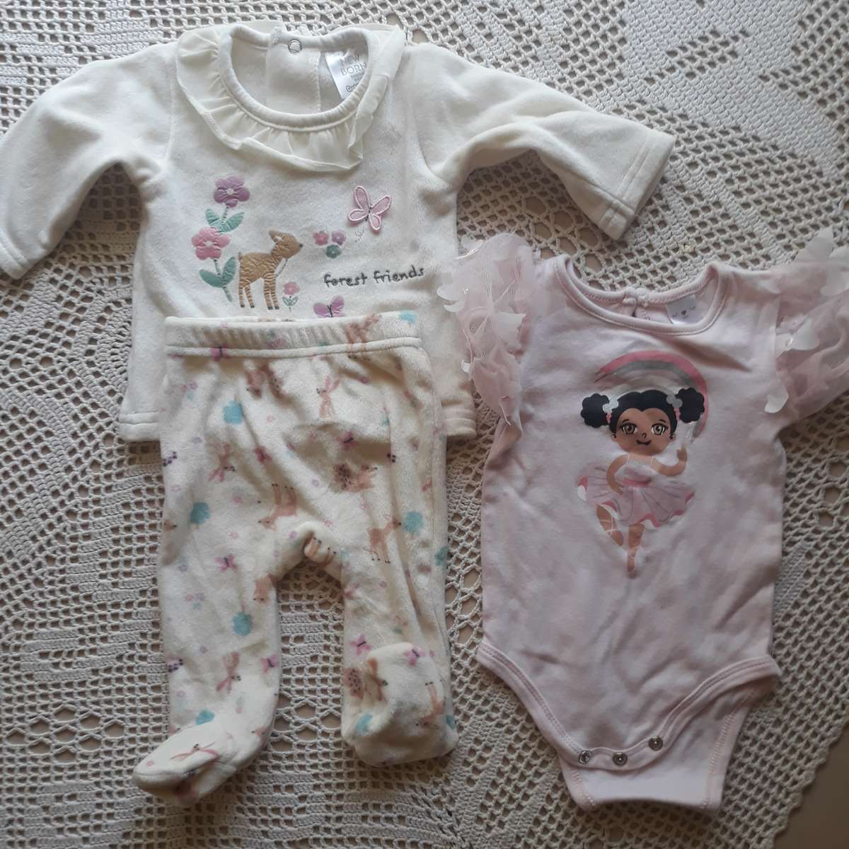 Baby girl clothes 0 - 3 months