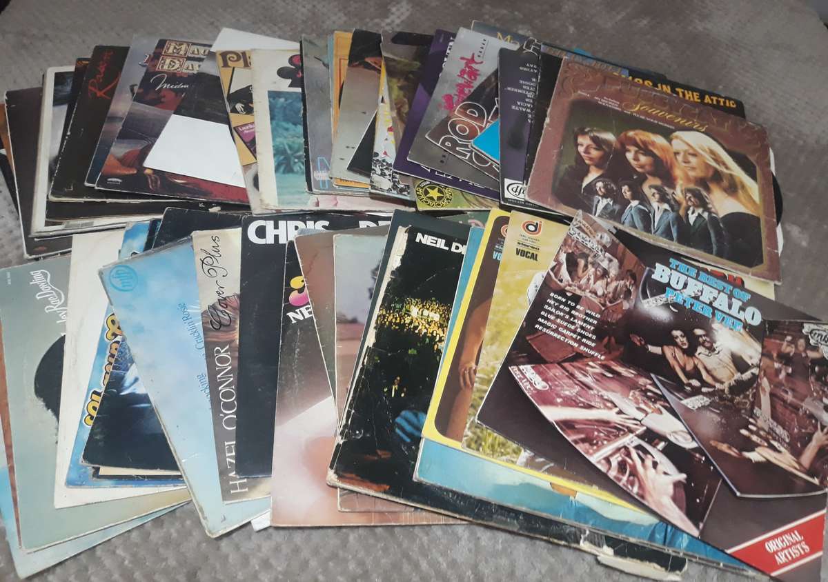 LP Records - Mostly 80's (57 records)
