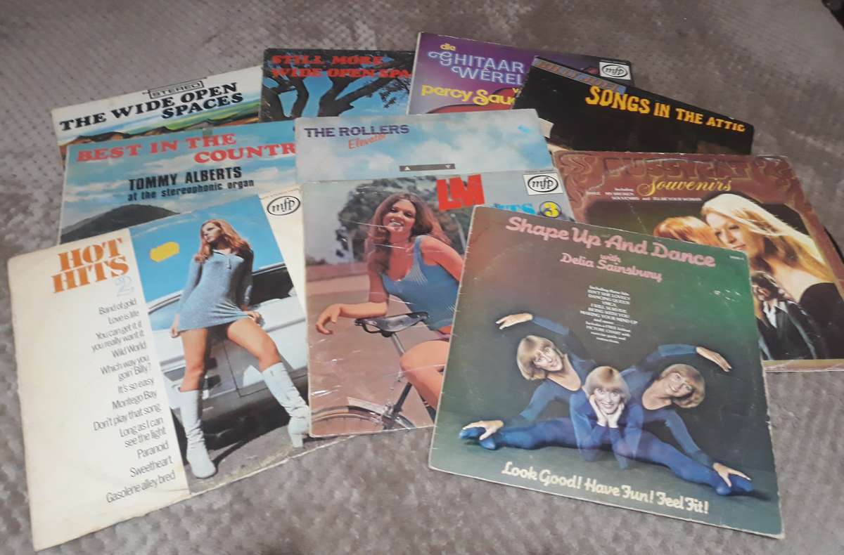 LP Records - Mostly 80's (57 records)