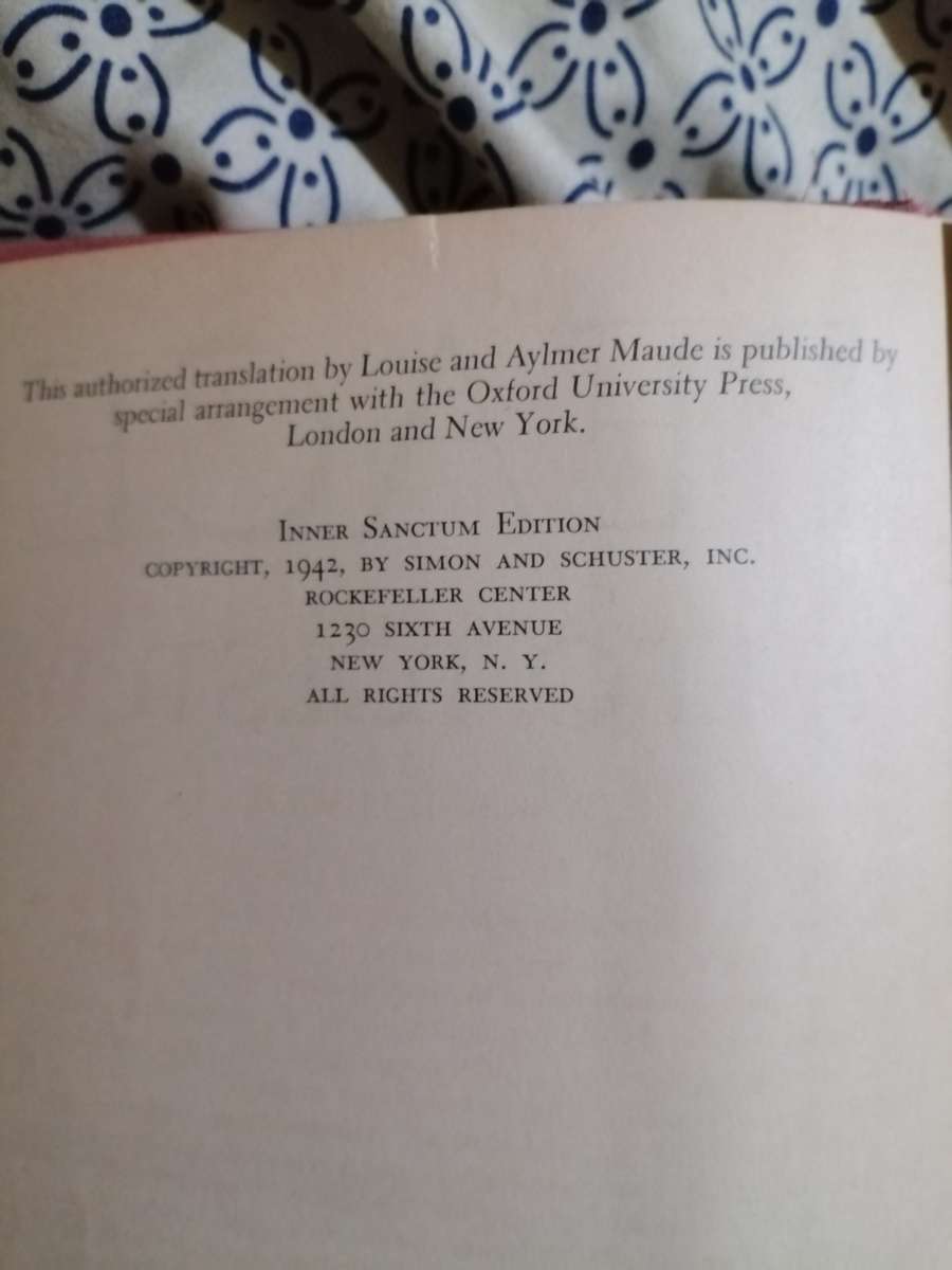 War and Peace by Leo Tolstoy