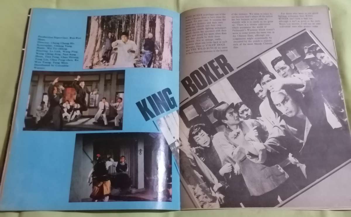 Secrets of Kung Fu Vol 2 No 1 - 1977 plus Cinema Kung Fu Special Issue 1974