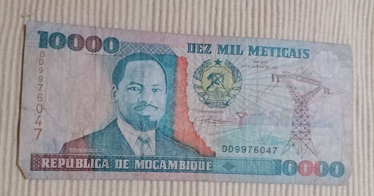 Mozambique Meticais 1990's