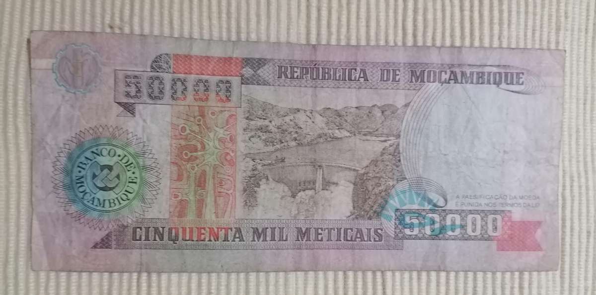 Mozambique Meticais 1990's