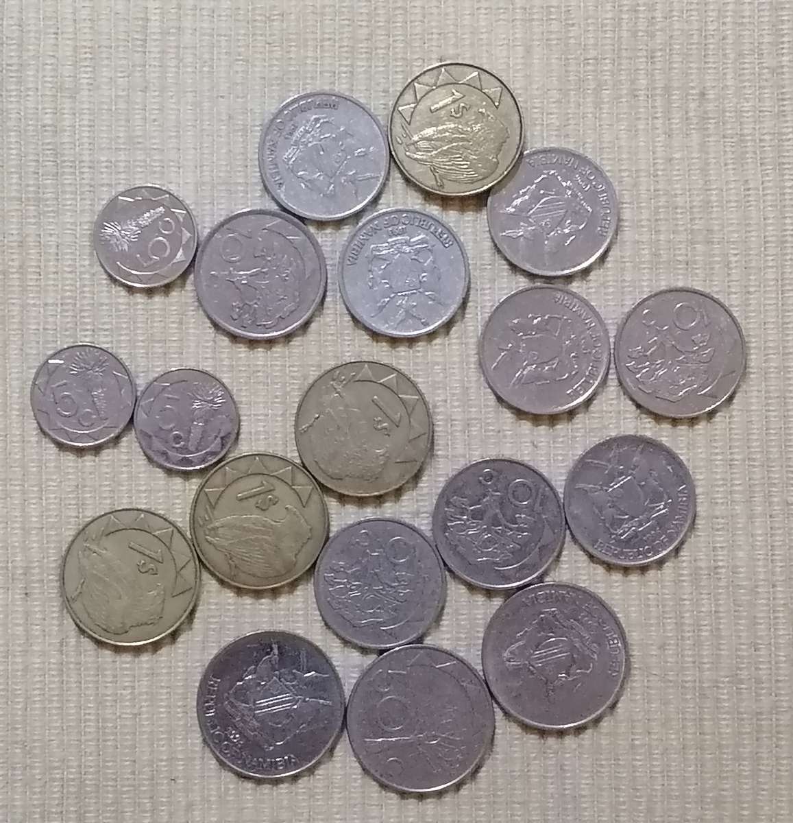 Namibia Coins and Notes