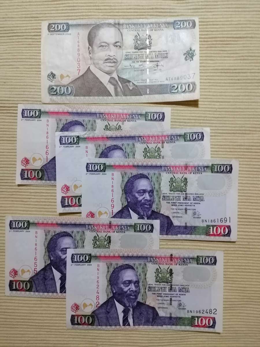 Bank of Kenya Shillings