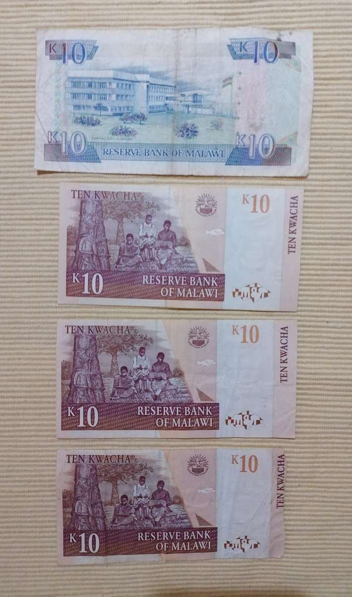 Malawi Kwachas - Bank notes