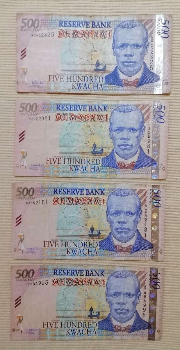 Malawi Kwachas - Bank notes