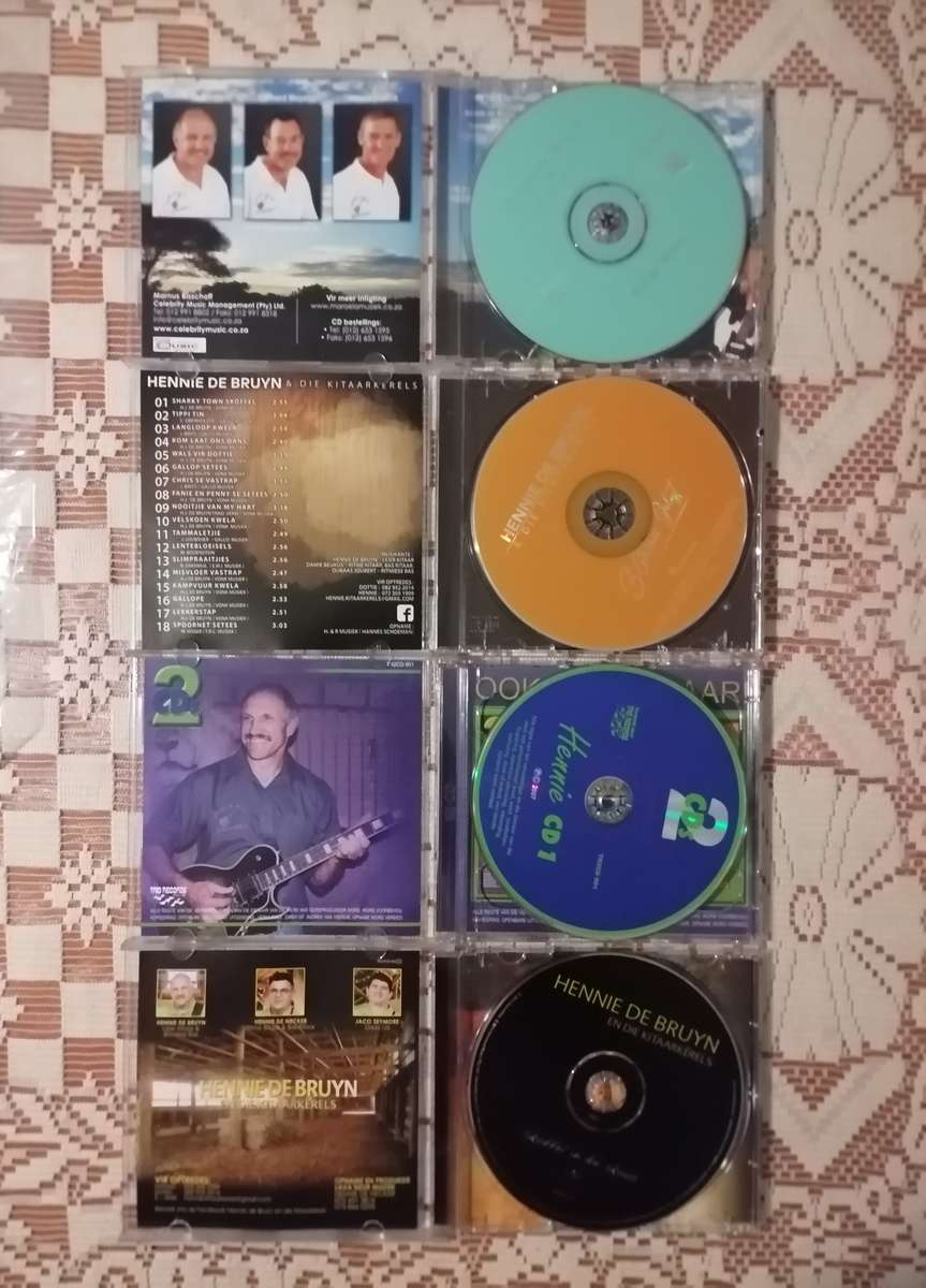Hennie de Bruyn & die Kitaarkerels - CD's x 8