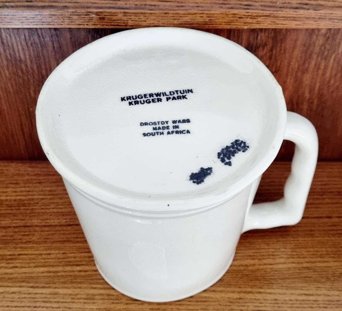 Krugerwildtuin/Kruger Park Drostdy Ware Painted Lions Large Porcelain Mug