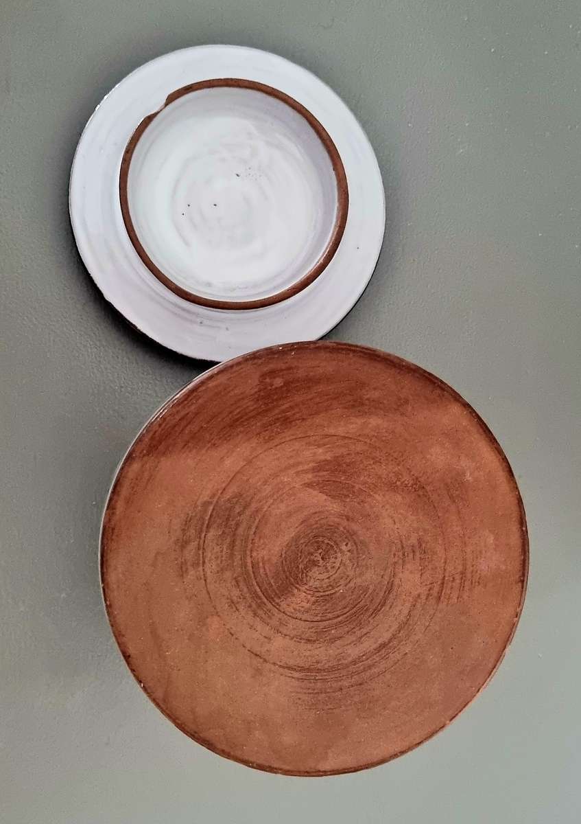 The Old Jar (T.O.J.) South African Studio Pottery lidded Jar, Pot